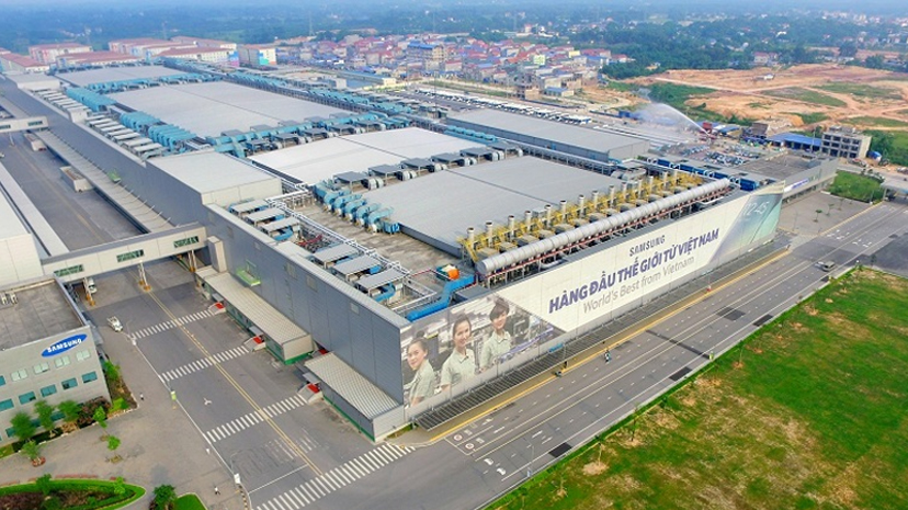 Nhà máy Sam Sung Thái Nguyên